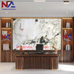 Tranh đá sơn thủy tự nhiên STVT-005 | dáng ngang