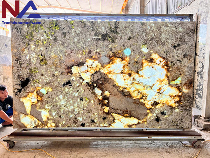 Tranh đá thông tầng TTTC-004 | ghép 4 tấm đối xứng