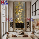 Tranh đá thông tầng xuyên sáng TTTC-008 | Ghép 2 tấm