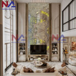 Tranh đá thông tầng xuyên sáng TTTC-009 | Ghép 2 tấm