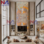 Tranh đá thông tầng xuyên sáng TTTC-009 | Ghép 2 tấm