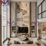 Tranh đá thông tầng xuyên sáng TTTC-010 | Ghép 2 tấm