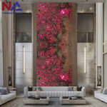 Tranh đá thông tầng xuyên sáng TTTC-011 | ghép 2 tấm