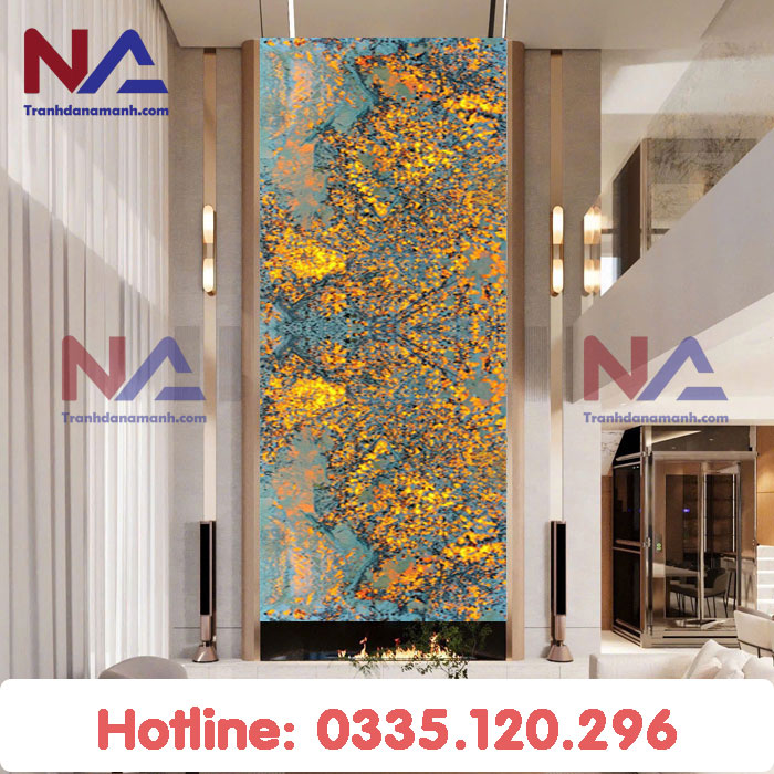 Tranh đá thông tầng xuyên sáng TTTC-011 | ghép 2 tấm