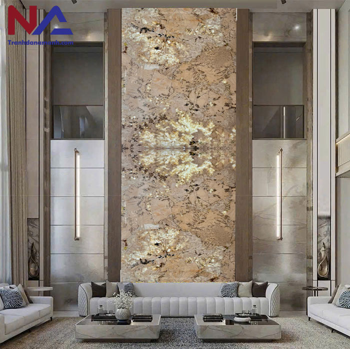 Tranh đá thông tầng xuyên sáng TTTC-013 | ghép 2 tấm