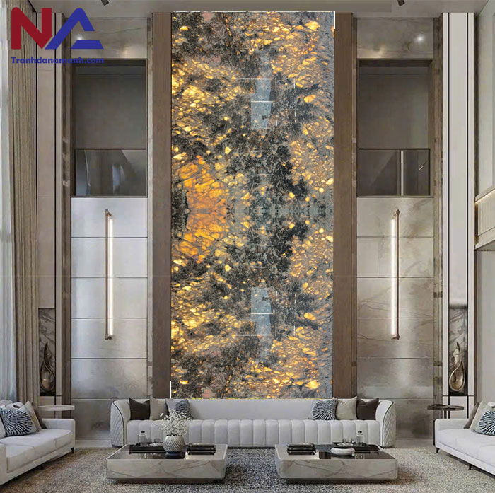 Tranh đá thông tầng xuyên sáng TTTC-016 | ghép 2 tấm