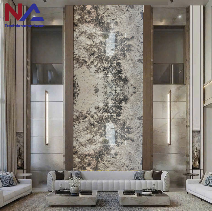 Tranh đá thông tầng xuyên sáng TTTC-016 | ghép 2 tấm