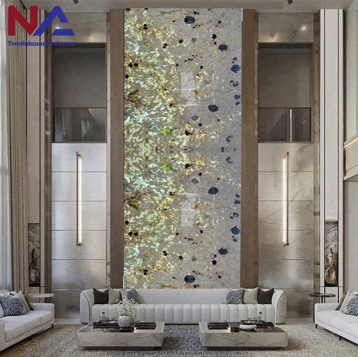 Tranh đá thông tầng xuyên sáng TTTC-012 | ghép 2 tấm