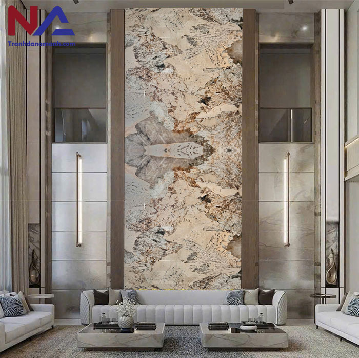 Tranh đá thông tầng xuyên sáng TTTC-014 | ghép 2 tấm